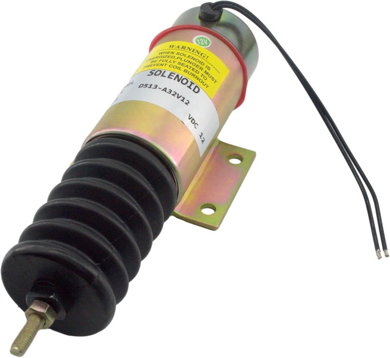 RABROPAR Store Fuel Shut Off Solenoid 12V Solenoid Valve D513-A32V12 Compatible with Throttle Trombetta Genie Deutz 29073GT 29073 GN-29073 2001-12E2U1 - Image 1